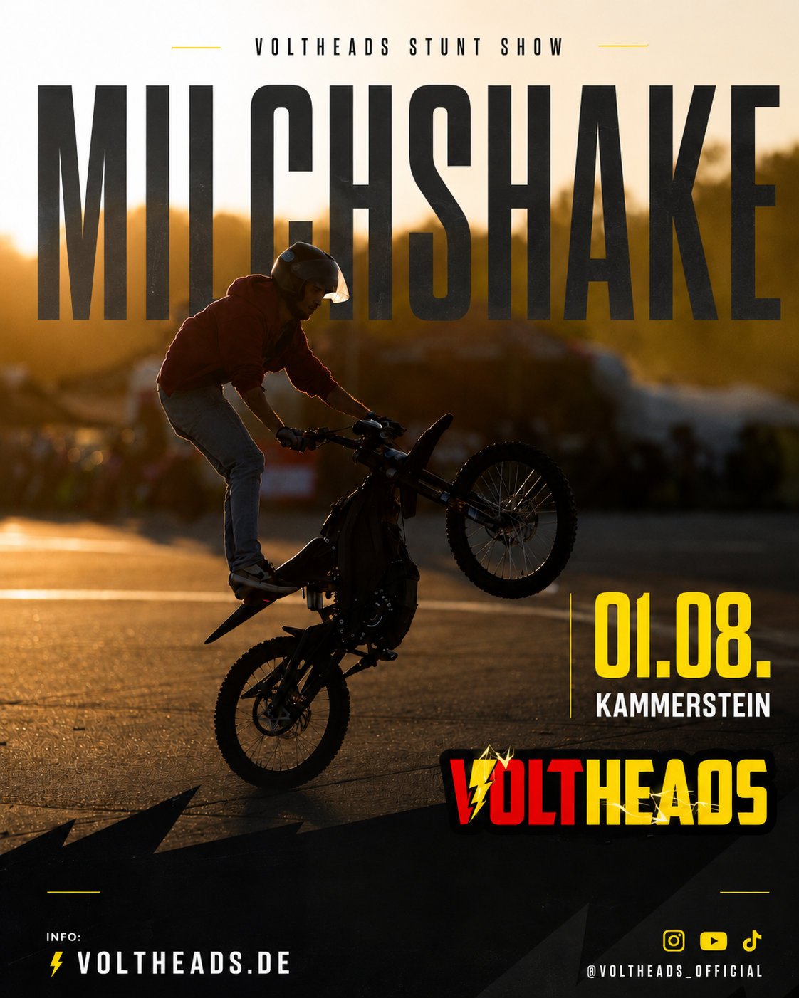 Milchshake Stunt Show am 01.08. in Kammerstein